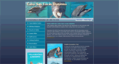 Desktop Screenshot of cabosanlucasdolphins.com